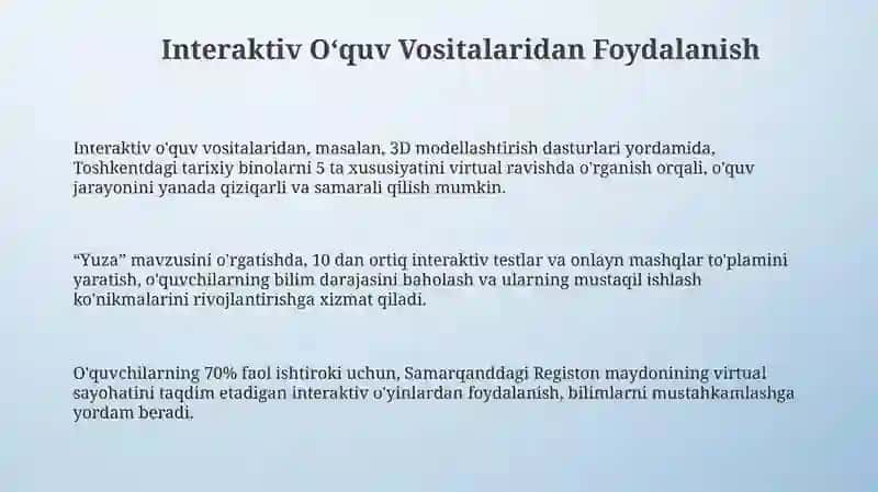 Yuza mavzusini oʻqitish metodikasi 3