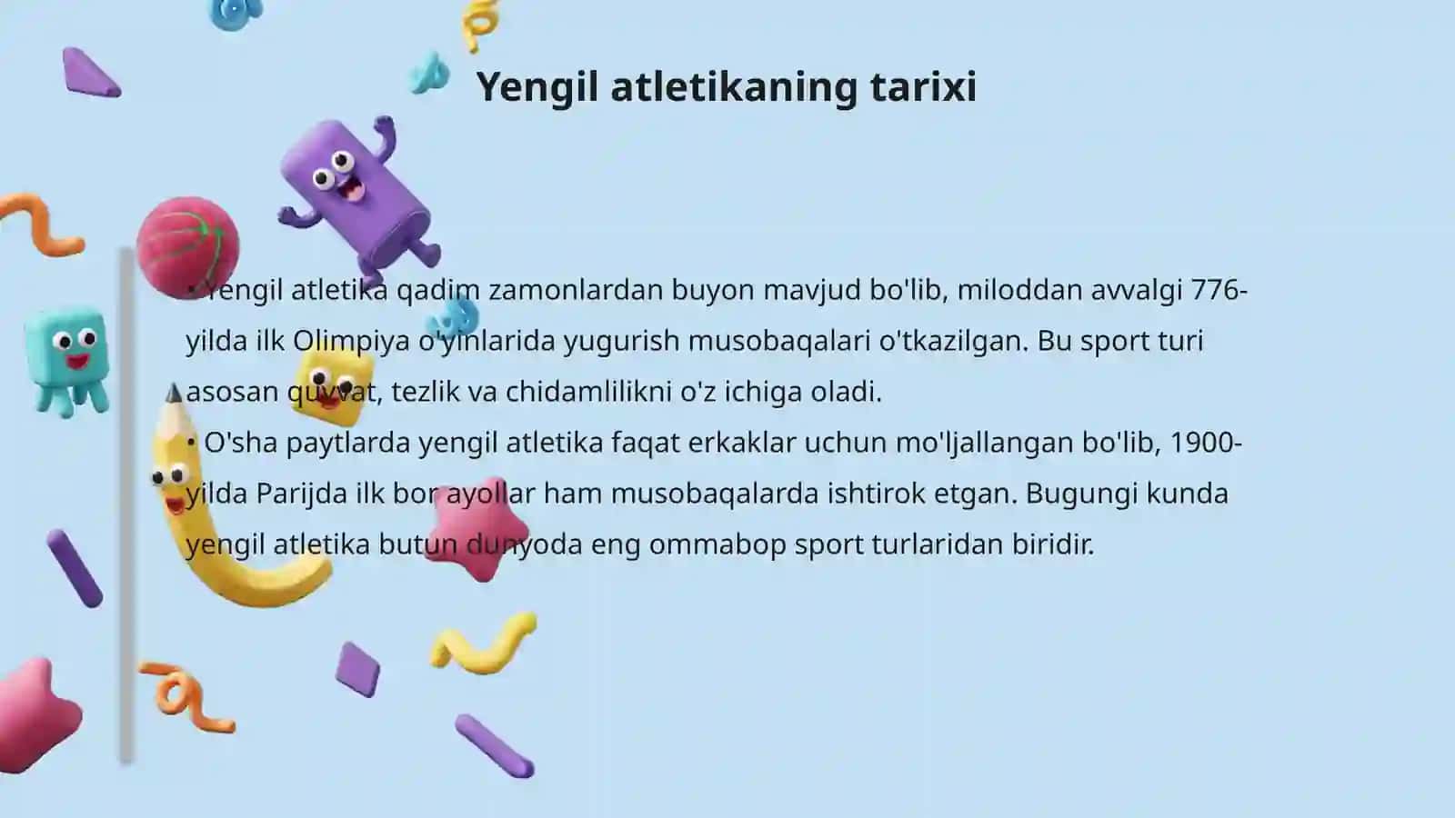 Yengil Atletika va uning Turlari 3
