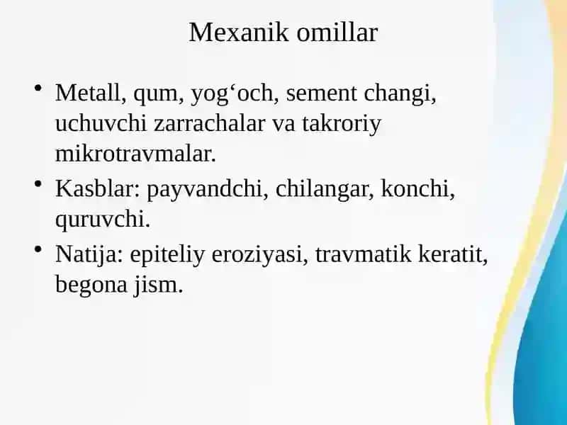SHOX PARDANING KASBIY ZARARLANISHI VA PROFILAKTIKASI 3
