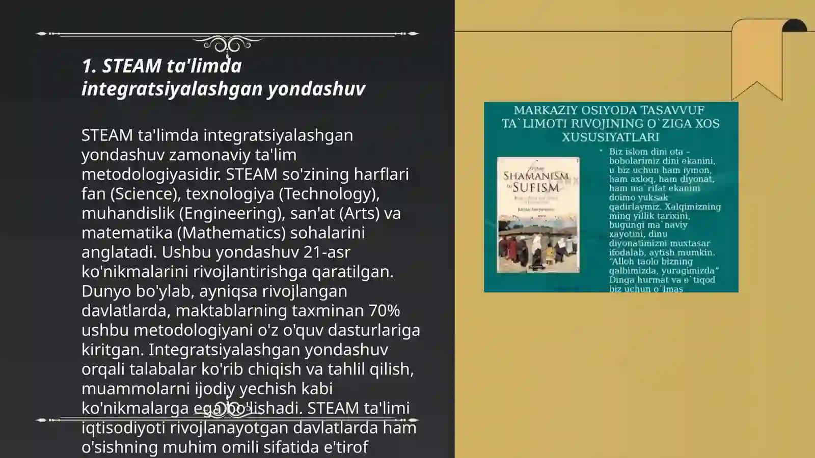 STEAM ta'lim texnalogiyalarining o'ziga xos xususiyatlari 3