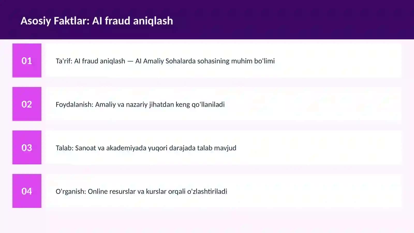 AI fraud aniqlash 3