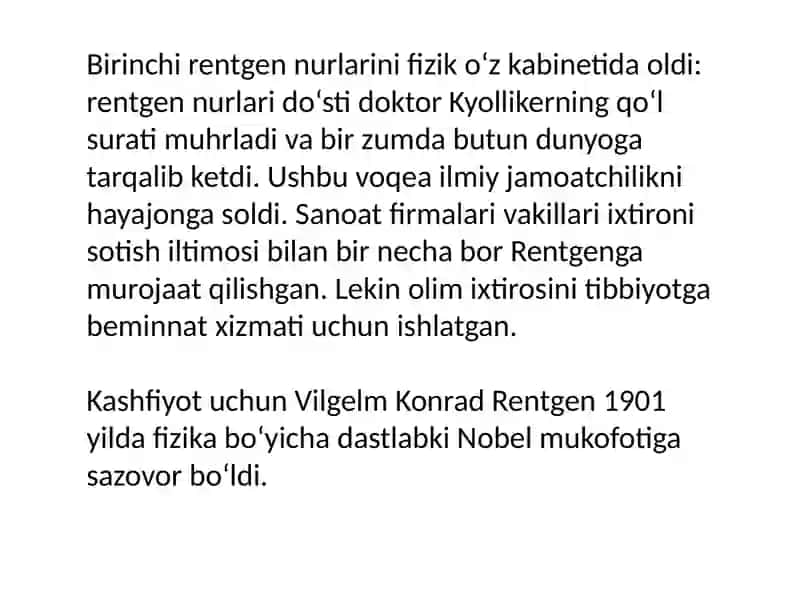 Rentgen Nurlariga Asoslangan Diagnostik Apparaturalar 3