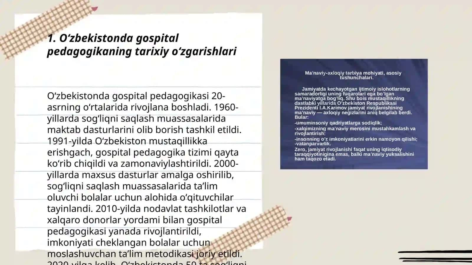 Oʻzbekistonda Gospital Pedagogikasi 3