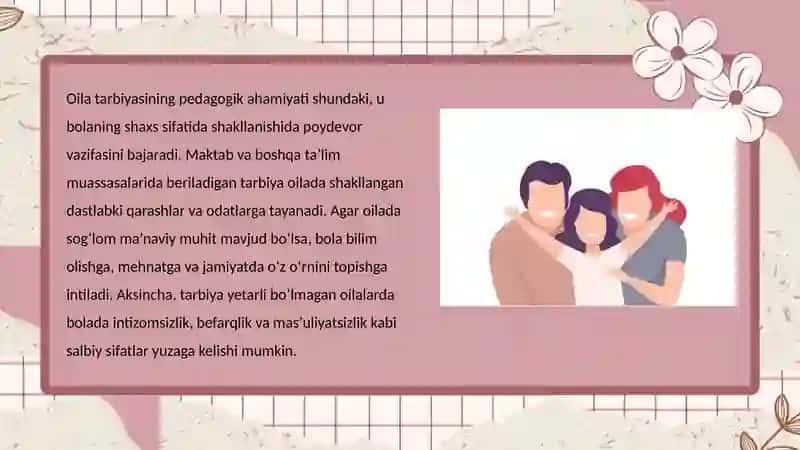 Oila tarbiyasi asoslari 3