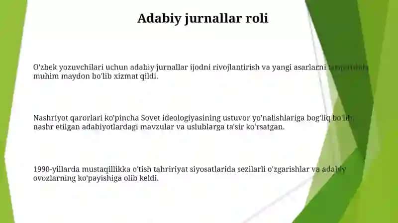 O'zbek adabiyoti tarixi 3