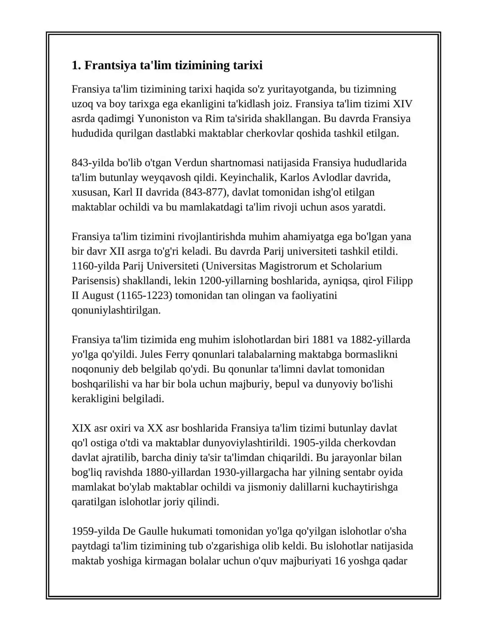 FRANSIYA BOLALARNI OʻQITISH TIZIMI 3