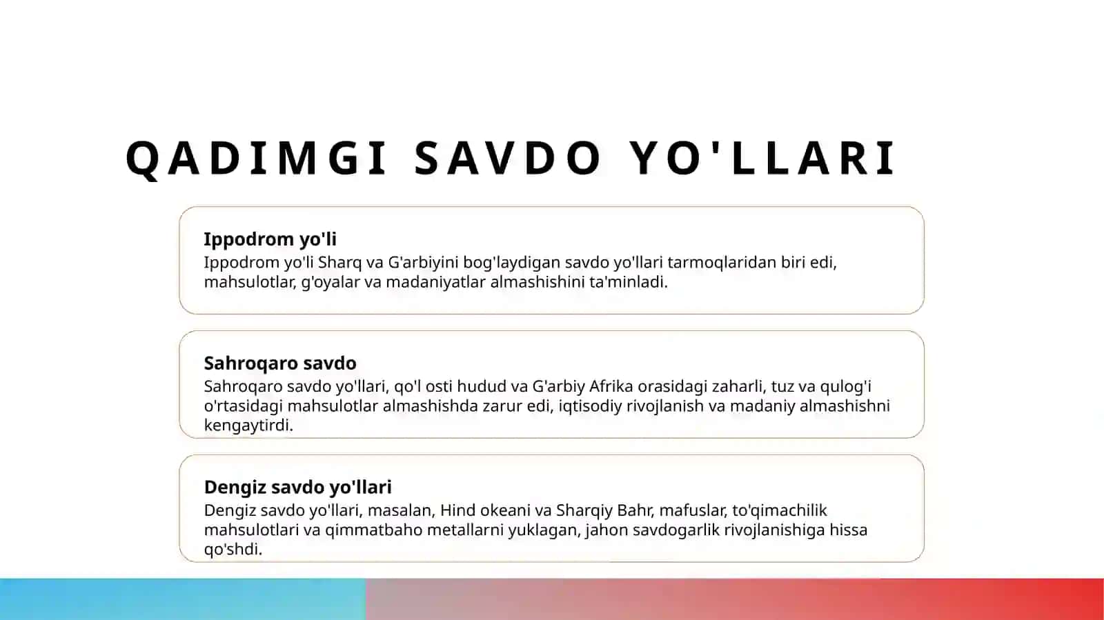 Qadimgi iqtisodiyoti tarixi 3