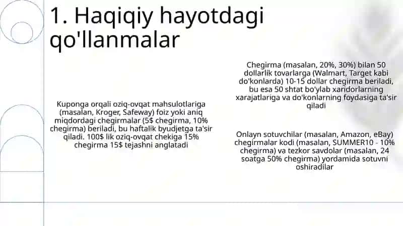 Diskontlash haqida tushuncha 3