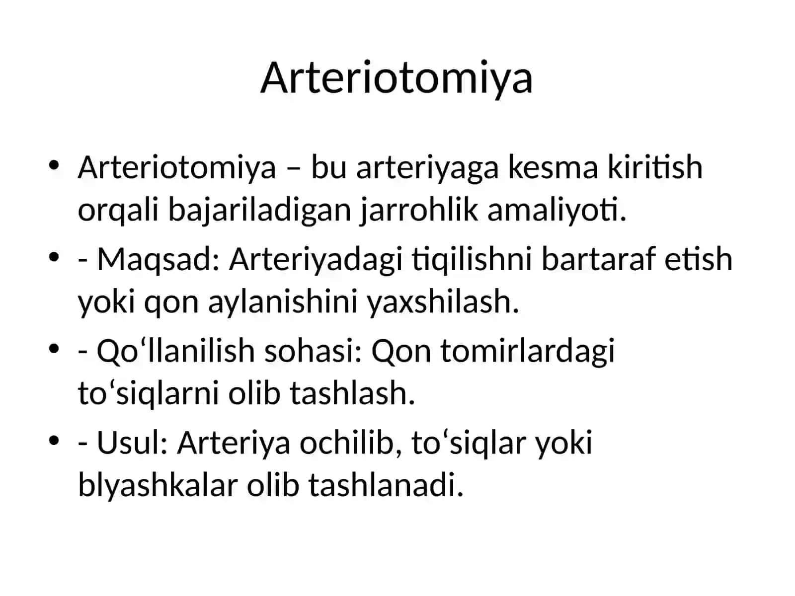 Ekstrakranial Arteriyadagi Zamonaviy Operatsiyalar 3