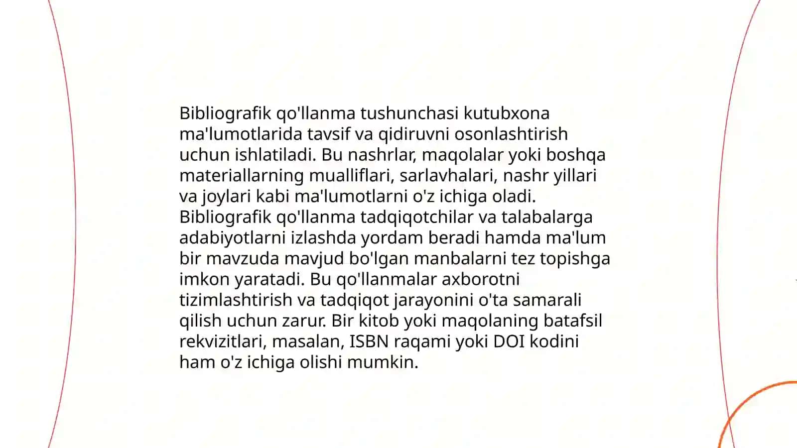 Bibliografik qo'llanmalarni yaratish uslubiyati haqida 3