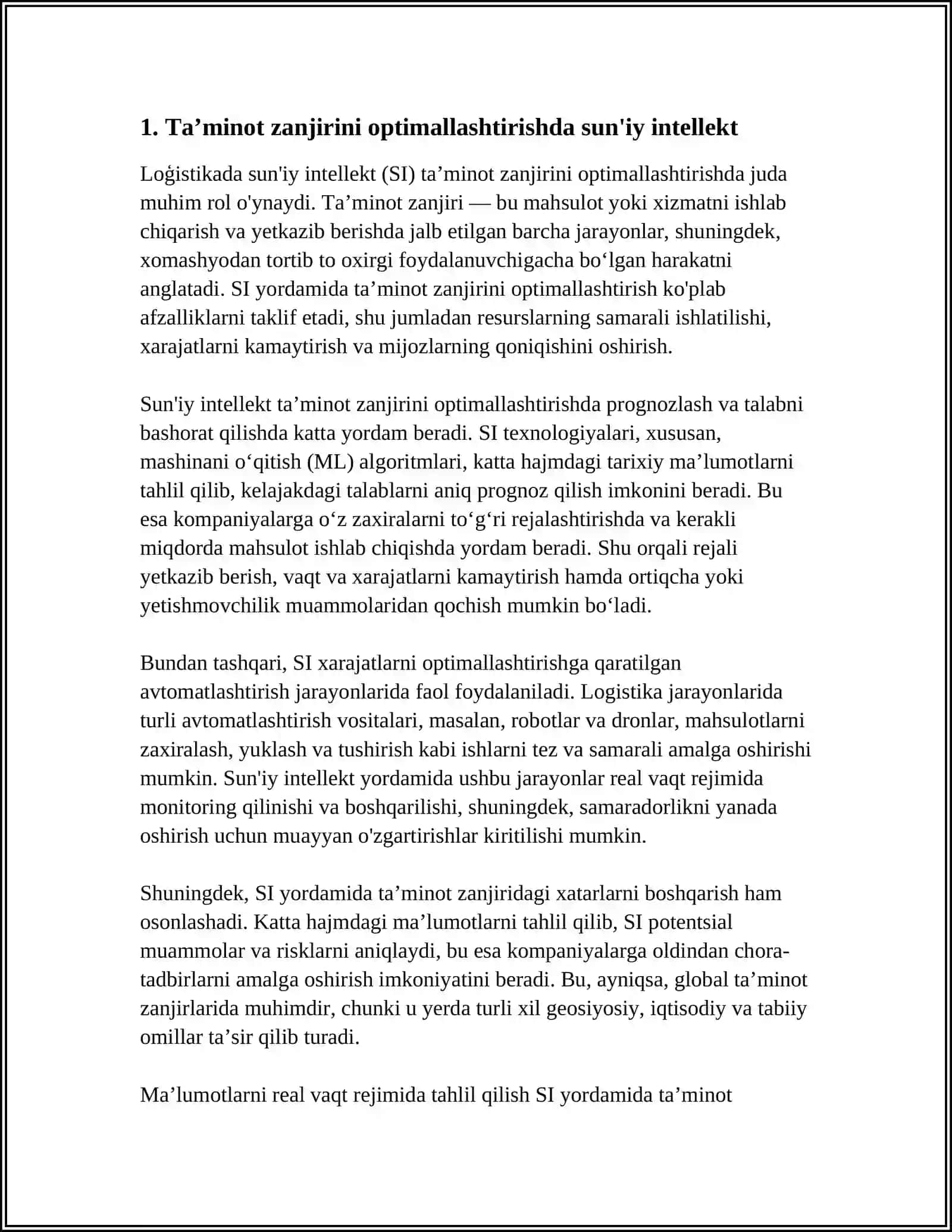 LOGISTIKADA SUN'IY INTELLEKT 3