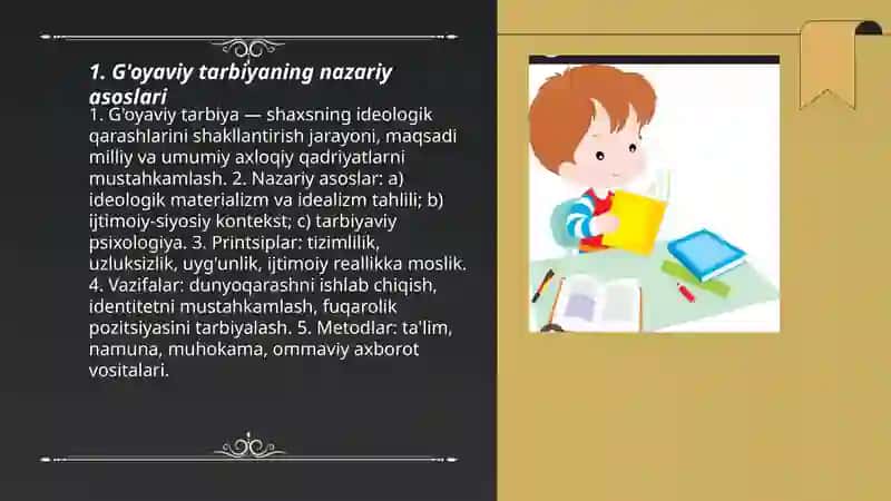 G'oyaviy, siyosiy, axloqiy tarbiya 3