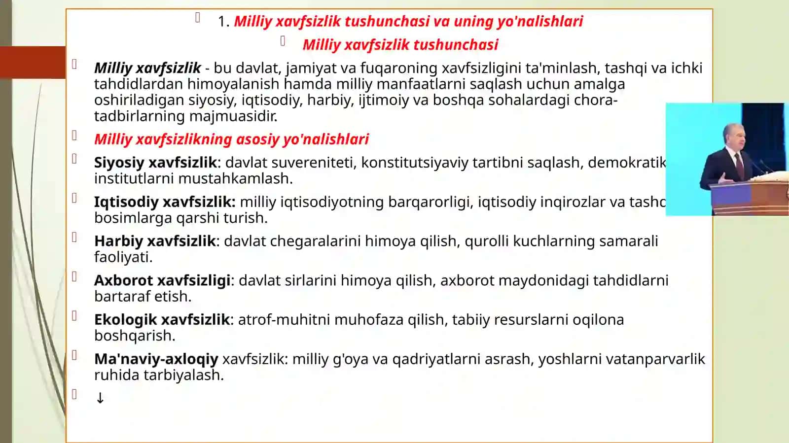 O’ZBEKISTONING ENG YANGI TARIXIfanidan 3