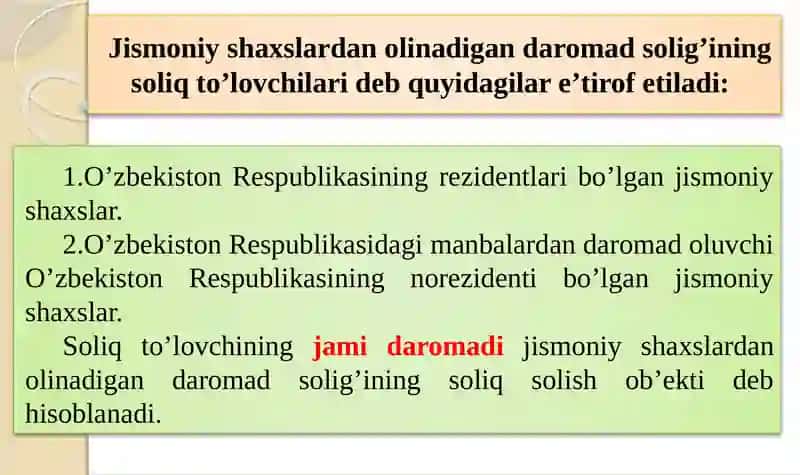 Jismoniy Shaxslardan Olinadigan Daromad Solig’i 3