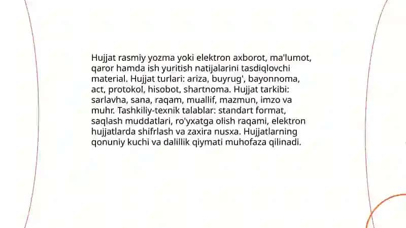 Ish yuritishga doir atamalar 3