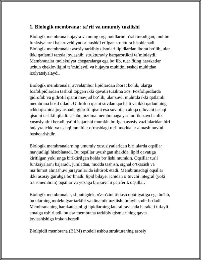 BIOLOGIK MEMBRANALAR 3