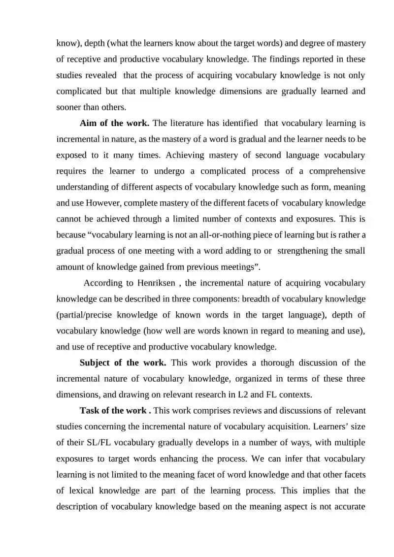 The ways to learn vocabulary 3