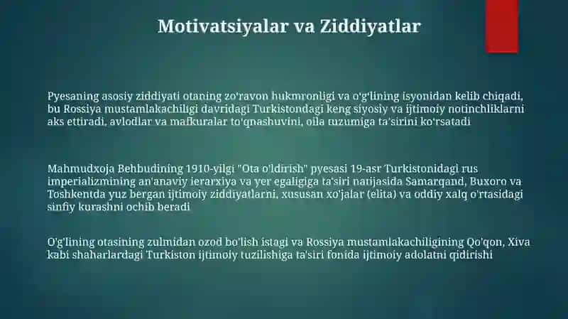 MahmudXòja Behbudiyning padarkush dramasi 3