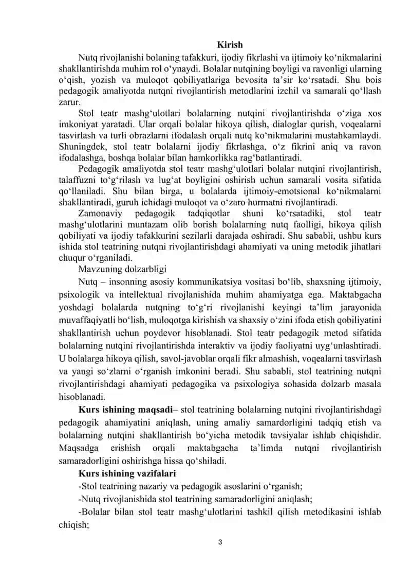 stol teatiring nutq faoliyatidagi o'rni 3