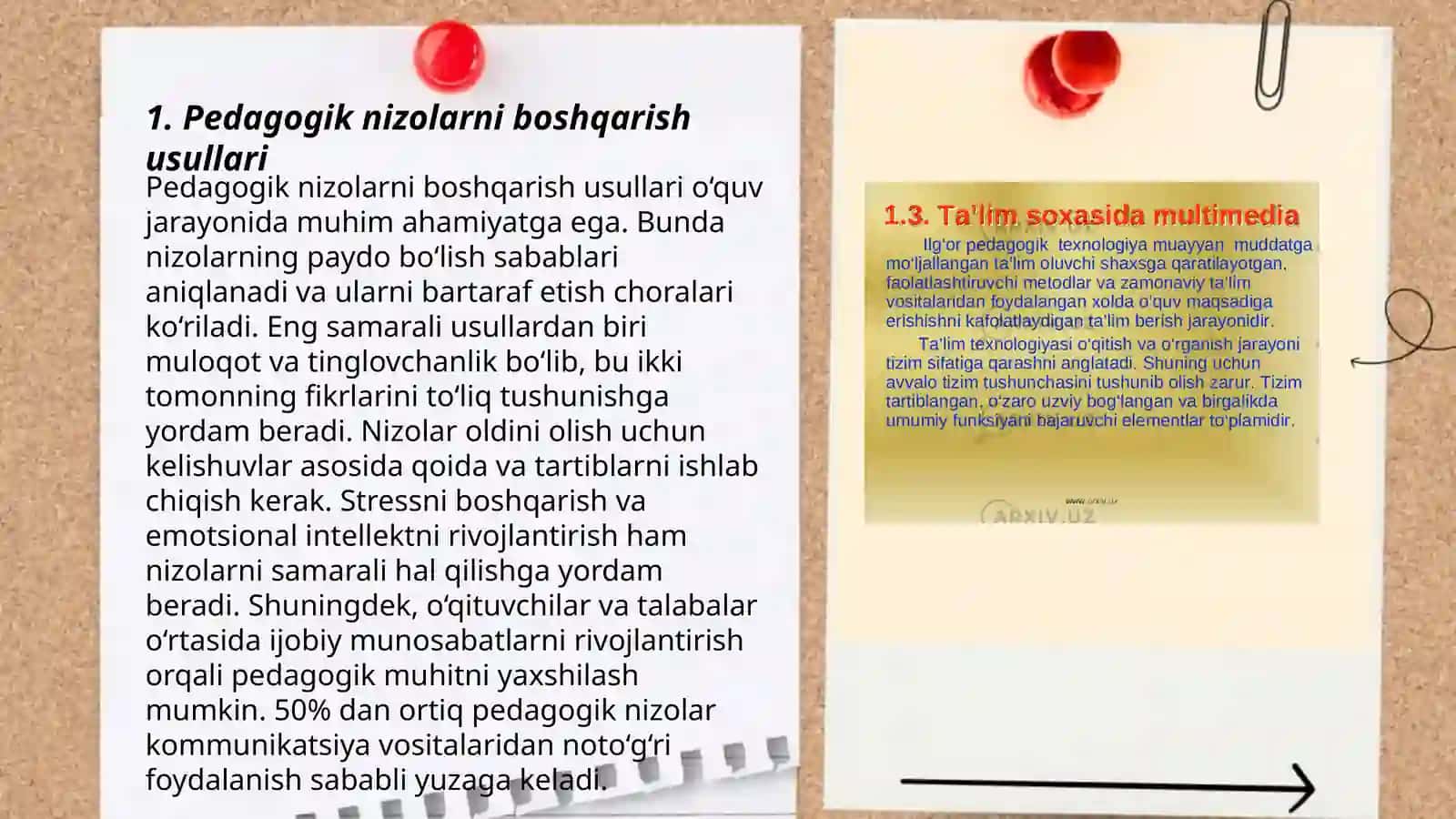 Pedagogik nizolar va ziddiyatlarni bartaraf etish 3