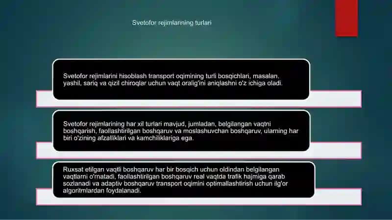 Svetaforning ishlash rejimlari 3