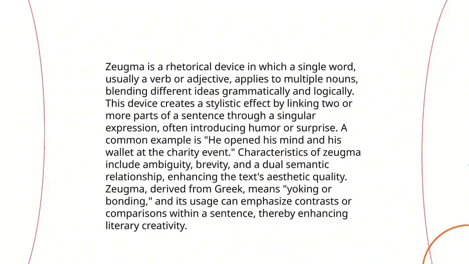 Zeugma, antonomasia and pun 3