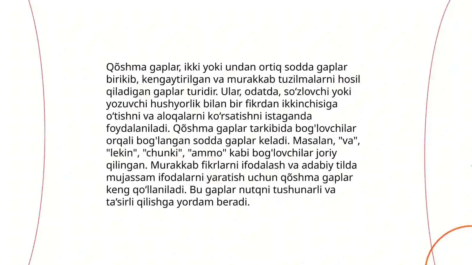 Qõshma gaplar tadqiqi va tasnifi 3