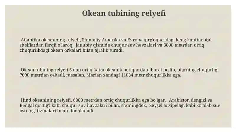 Dunyo okeani va uning qismlari 3