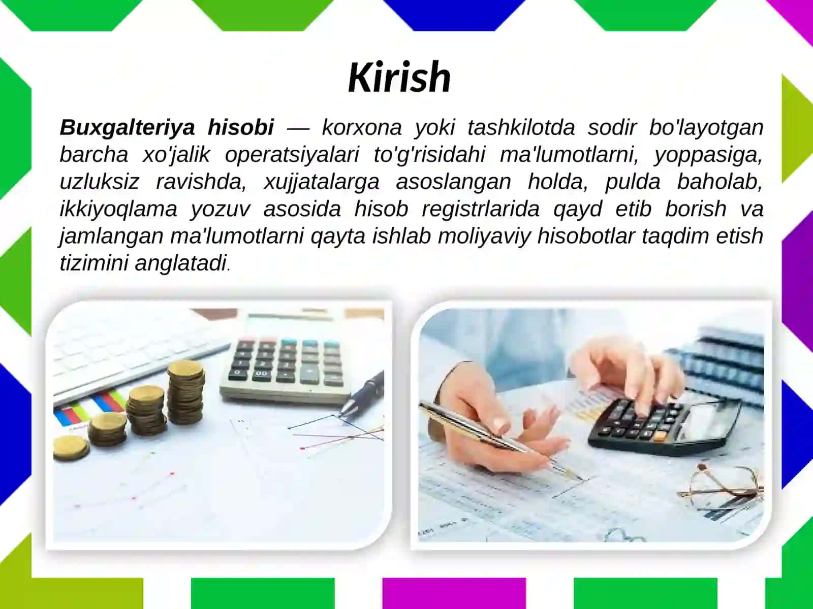 Buxgalteriyaning roli 3