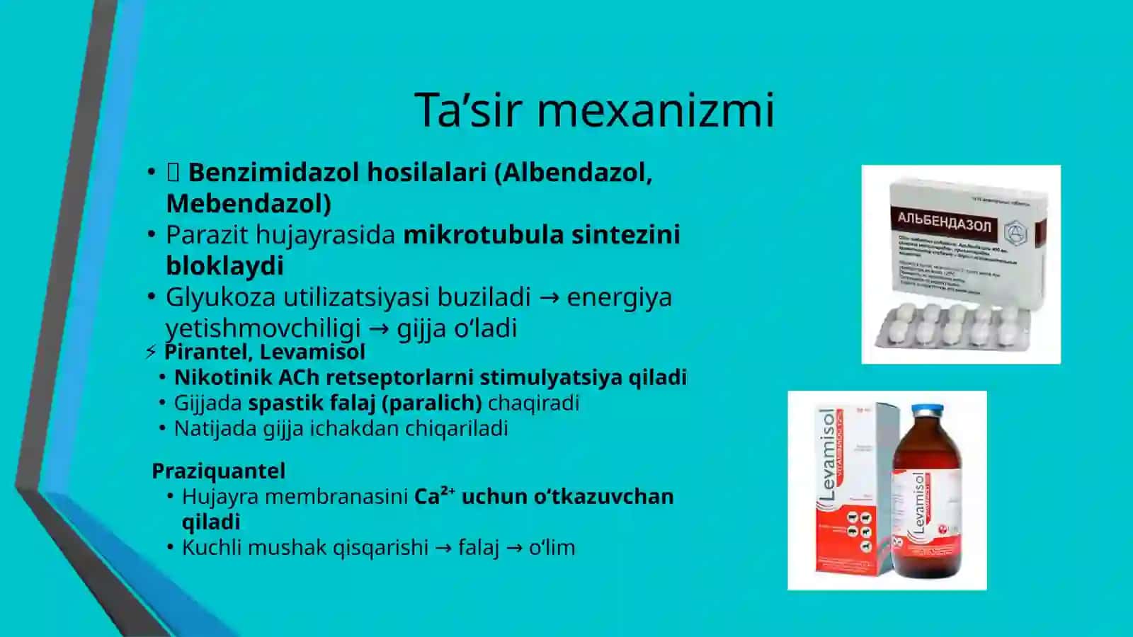 Gijjaga qarshi dori vositalar 3