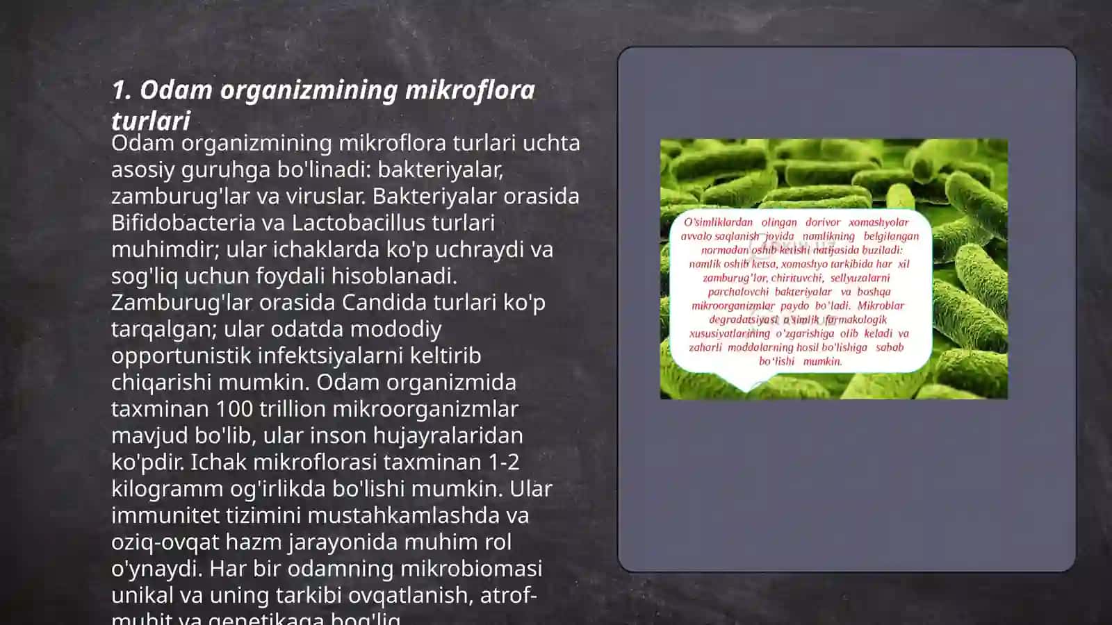 Odamlarning mikroflorasi 3