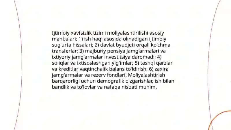 Ijtimoiy xavfsizlik va qarzlar 3