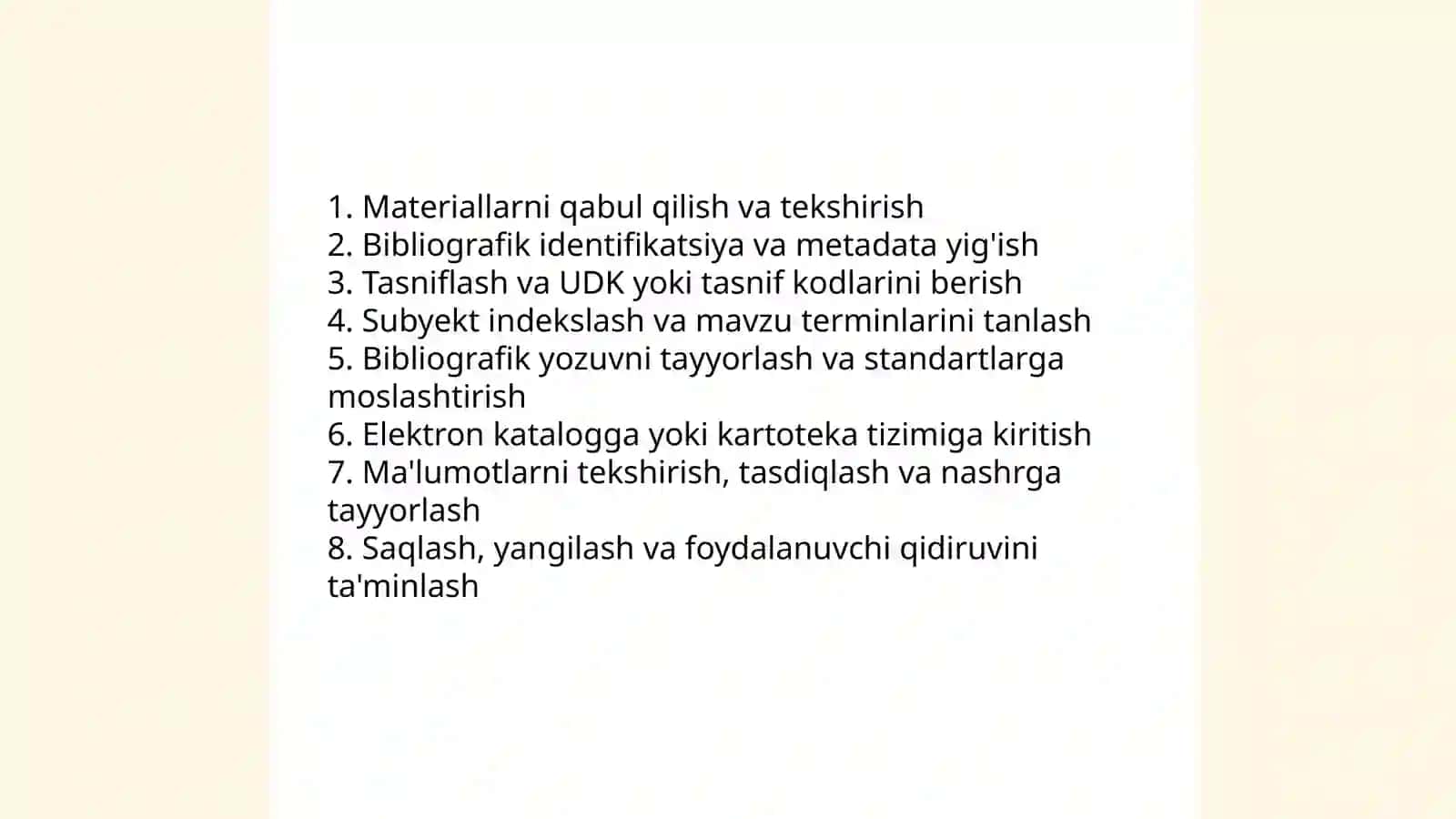Kataloglashtirish jarayoni 3