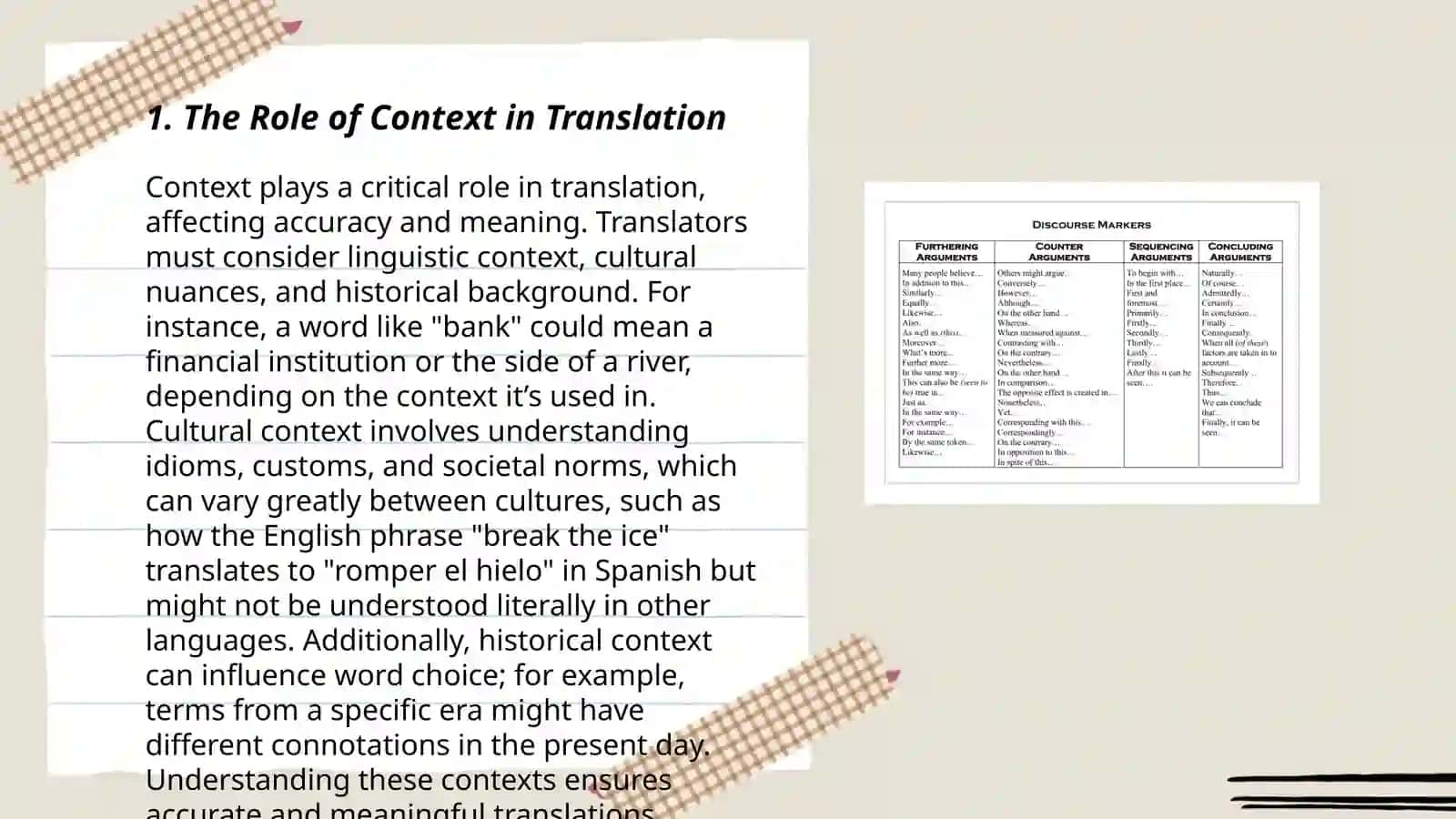 Translation and Discourse 3