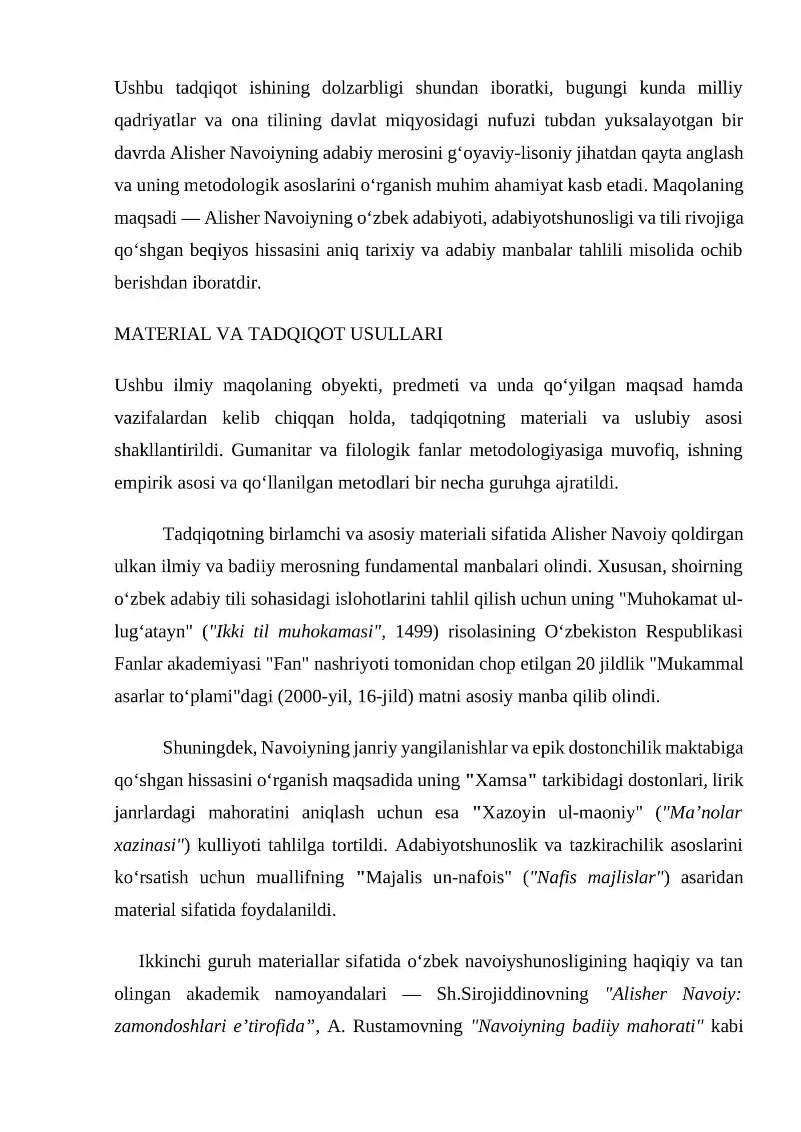 Alisher Navoiyning o'zbek adabiyotiga qo'shgan hissasi 3
