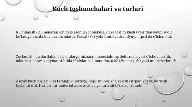 Mustahkamlik nazariyalari 3