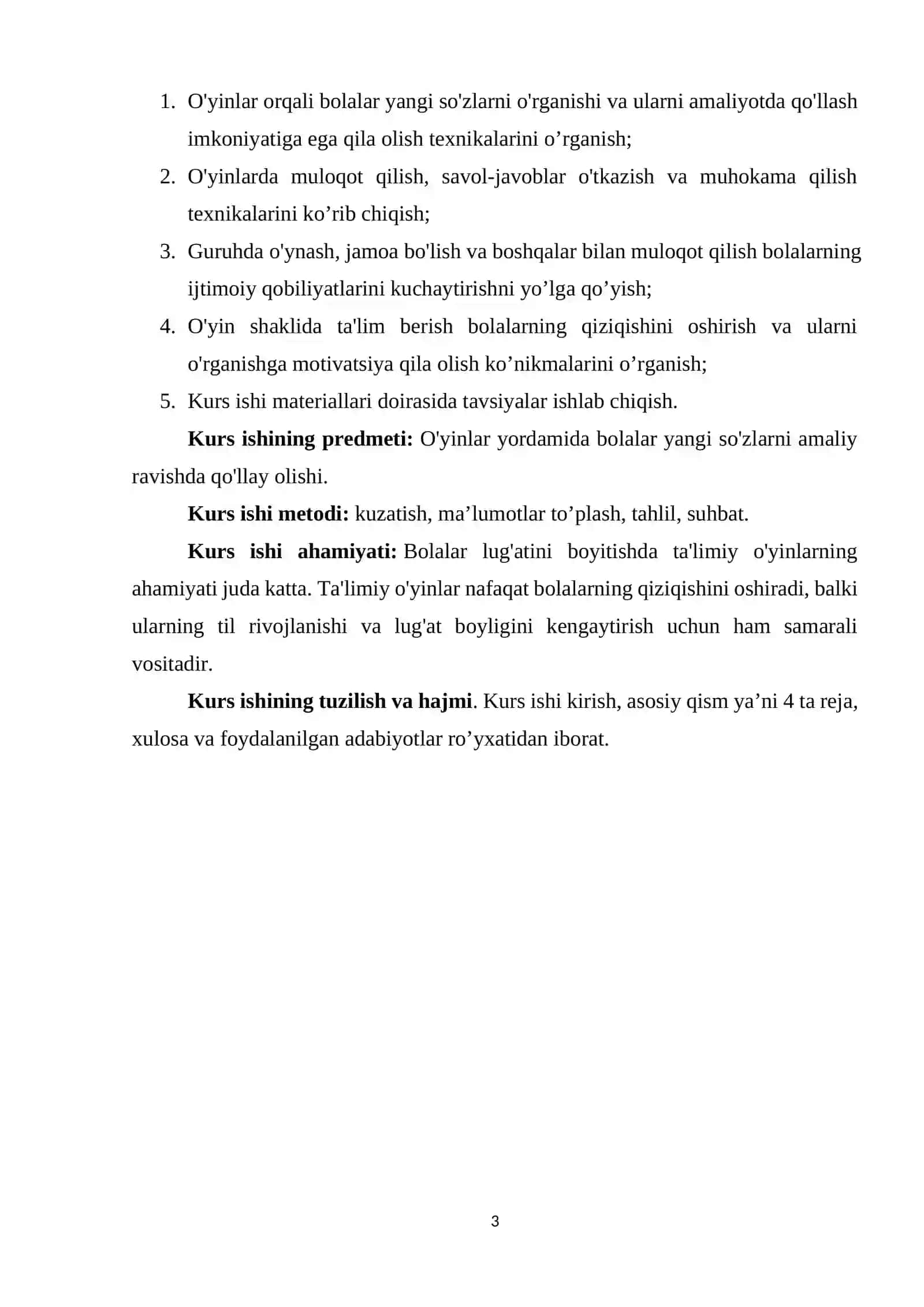 BOLALAR LUG'ATINI BOYITILISHDA TA'LIMIY O'YINLAR 3
