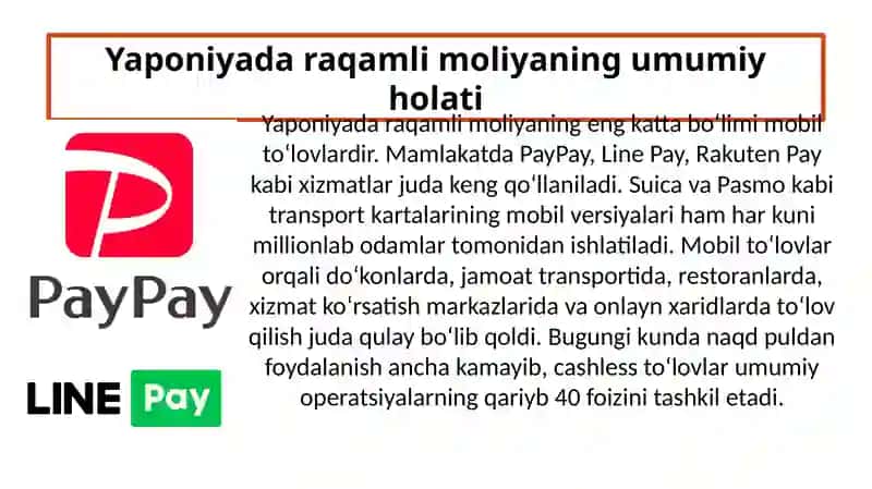 Yaponiyadagi raqamli moliyaning rivojlanishi 3