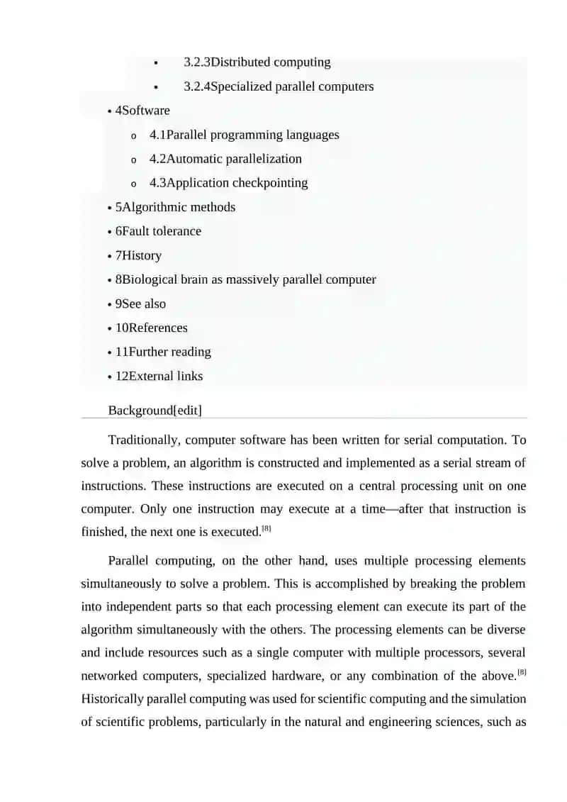METHODS OF ENSURING PARALLELISM AT THE HARDWARE LEVEL 3