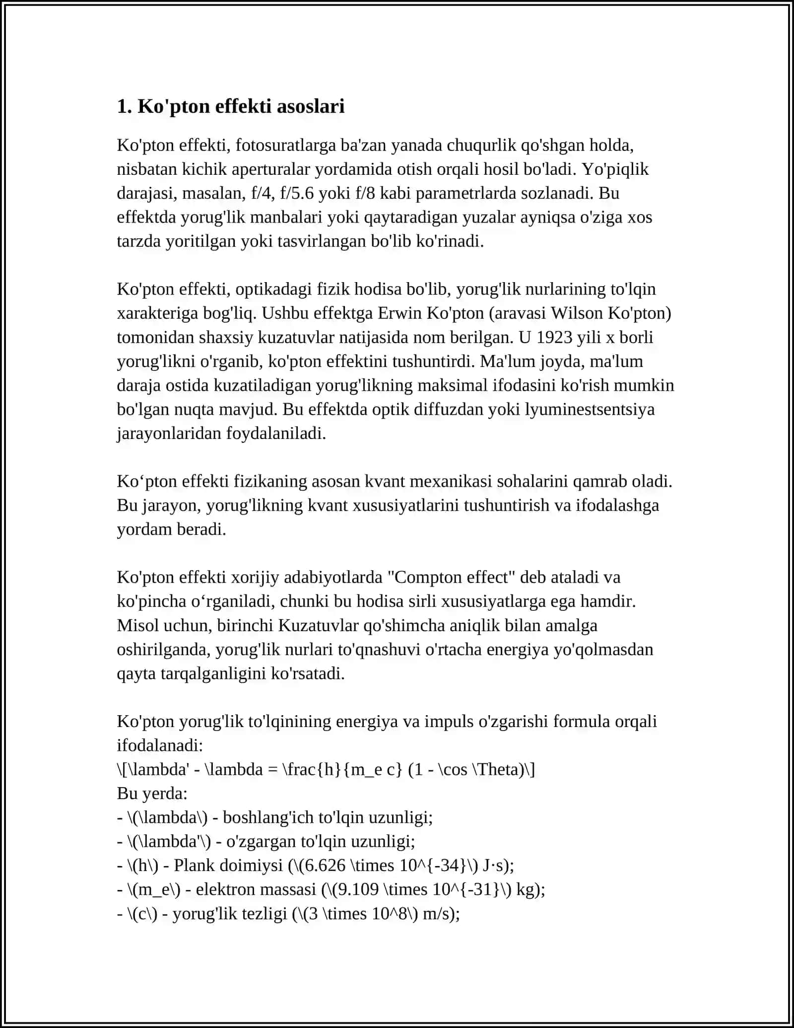 KOPTON EFFEKTI OPTIK PIROMETRIYA 3