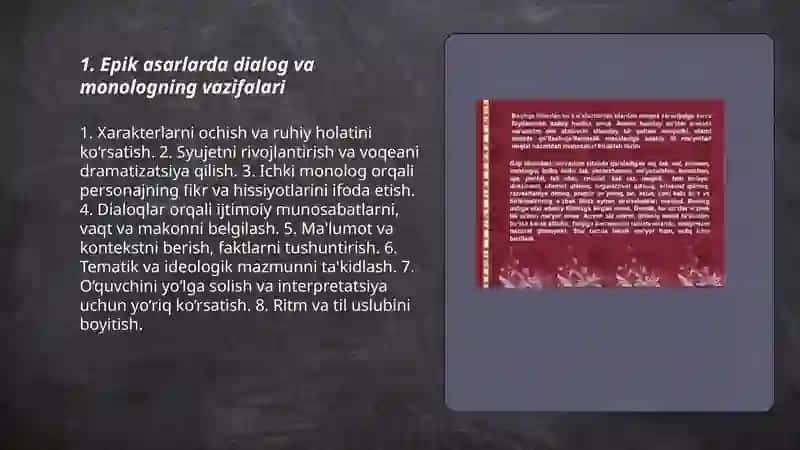 Epik asarlarda nutq va mutolaa masalasi 3