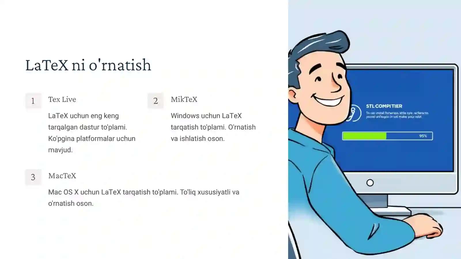 LaTeX damatnlarbilanishlash 3