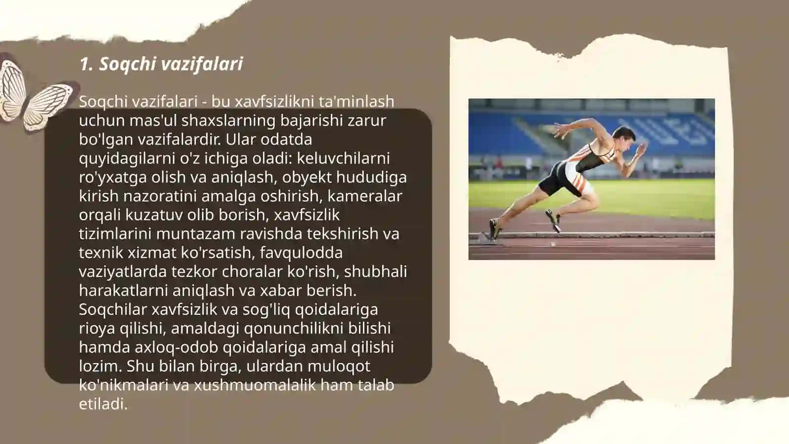 Soqchi va uning majburiyatlari 3