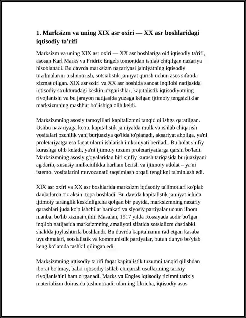 XIX ASR OXIRI XX BOSHLARIDA IQTISODIY TALIMOTLAR 3