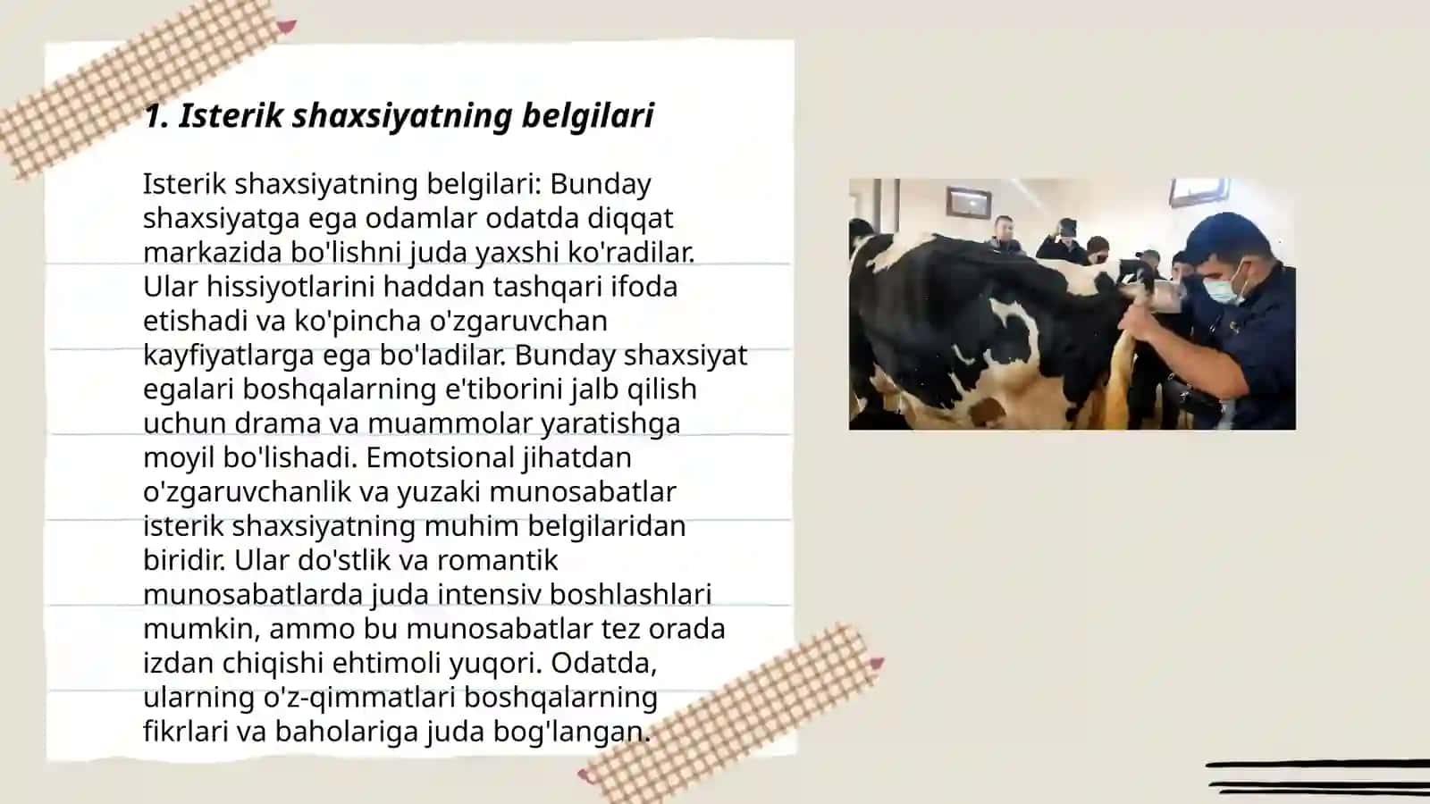 Isterik shaxslar konsultatsiyasi 3