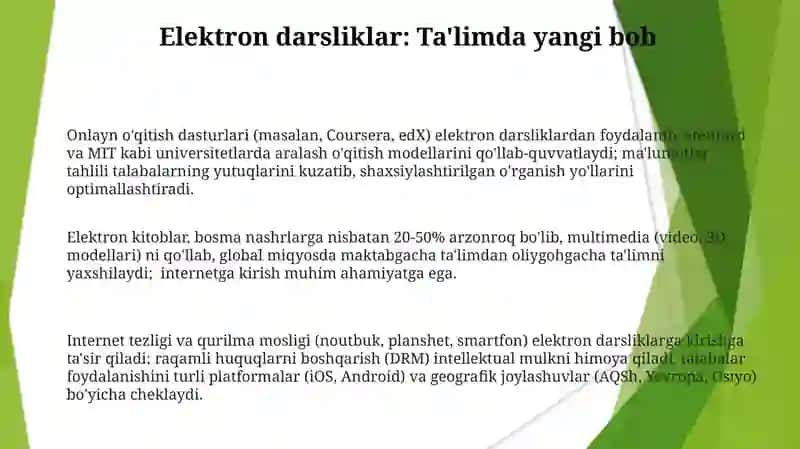 Raqamli Ta'limning Yükselishi 3