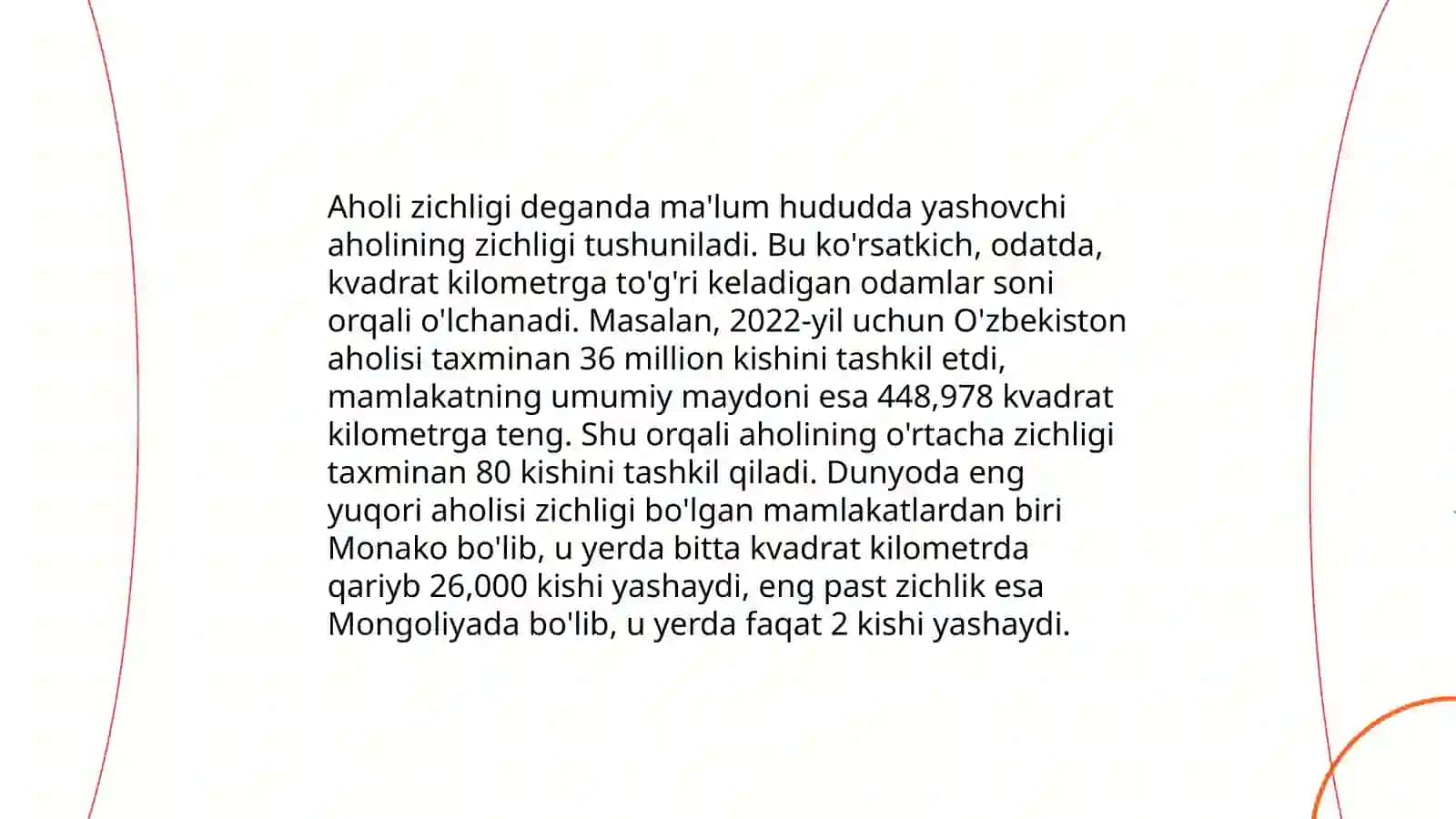 Aholining hududiy joylashuvi 3