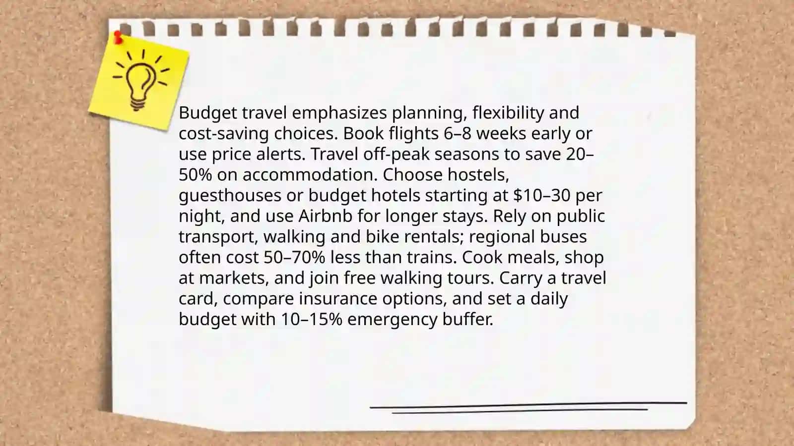 Budget Travel 3