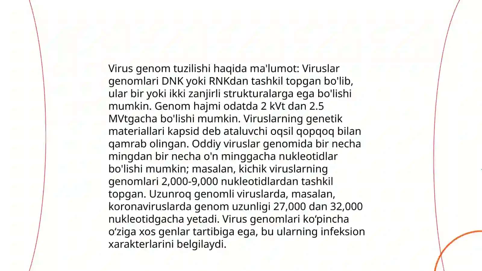 Virus genomlanning replikatsiyasi va transkripsiyasi 3