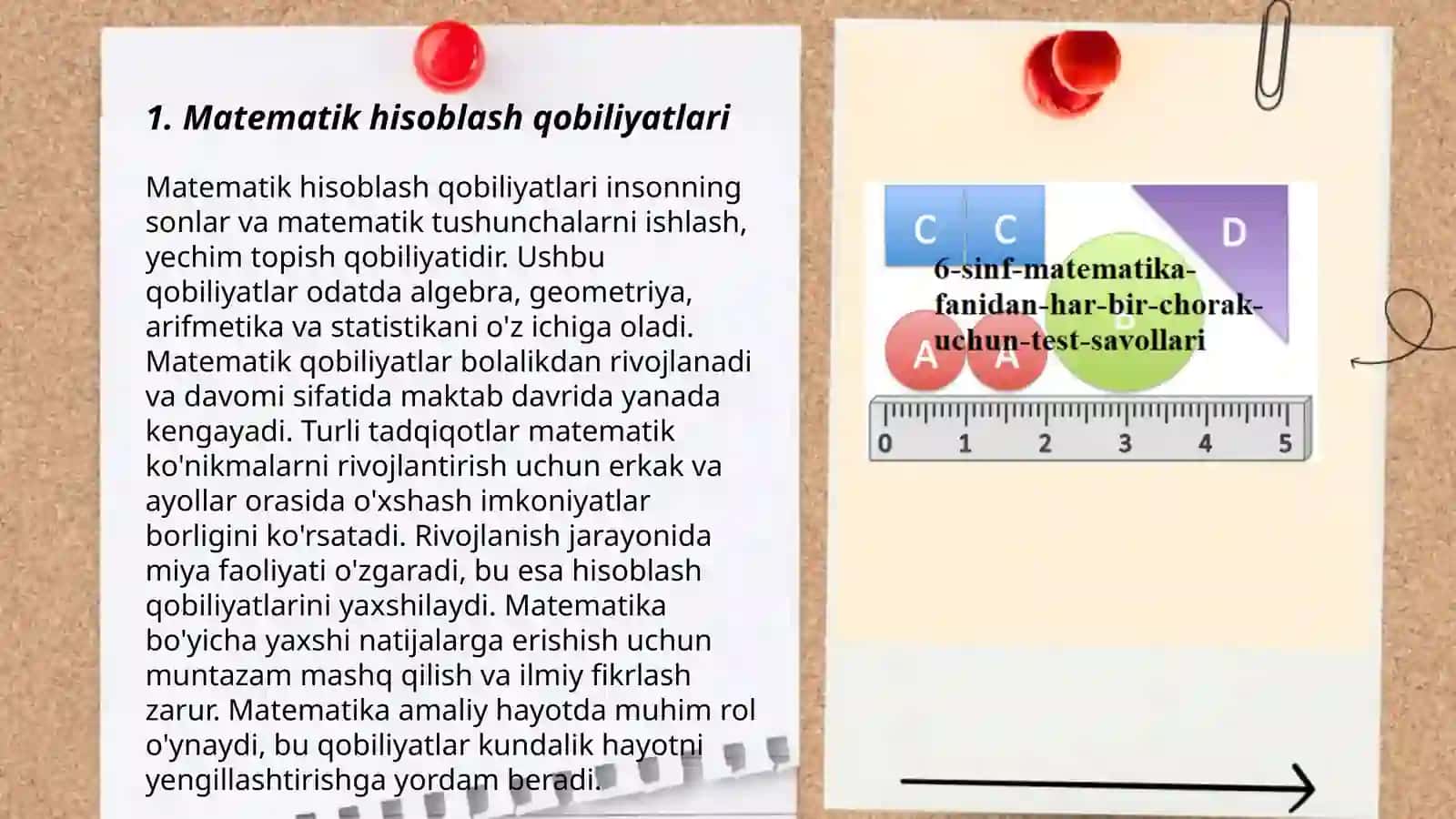 Boshlang'ich sinf o'quvchilarining bilim, ko'nikma va malakalarini tekshirish uchun materiallar tayyorlash 3